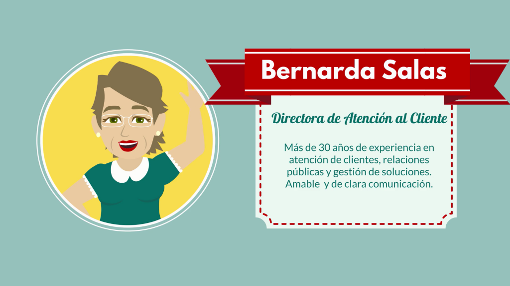 Bernarda Salas, Directora De Atención Al Cliente Del Equipo. Experta En Atención De Cliente Y Relaciones Públicas De V2D